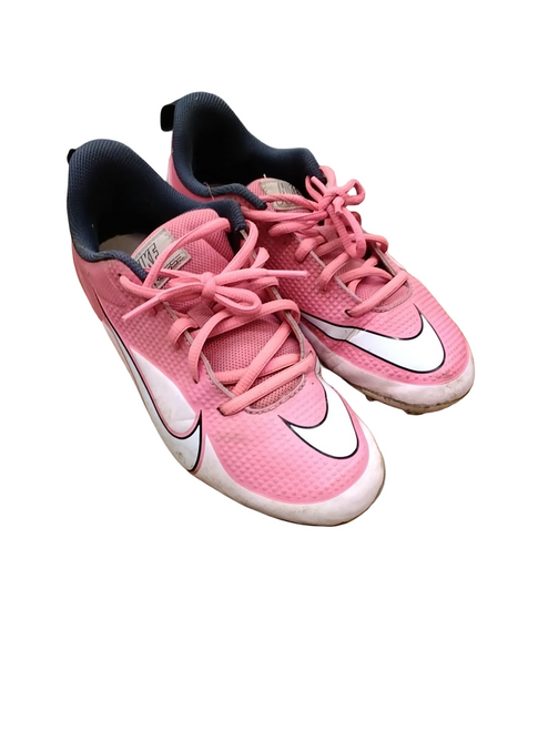 Used Nike LAX Cleats Womens Pink Senior 6 11799-S000194497