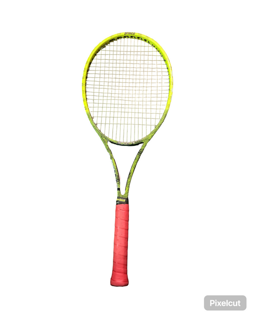 Used Prince EXO3 Adult Tennis Racquet Black Unknown 11724-S000213348 Vist Large View of Product Image Which is Used Prince EXO3 Adult Tennis Racquet Black Unknown
