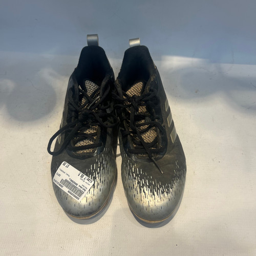 Vist Large View of Product Image Which is Used Adidas BASEBALL BB/SB Cleats Black Youth 06.5
