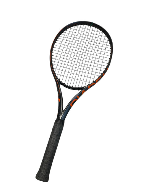 Vist Large View of Product Image Which is Used Diadem AXIS 100 Adult Tennis Racquet Black 4 1/4" 11706-S000355276