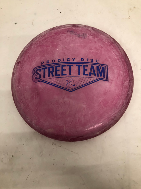 Used Prodigy Disc STREET TEAM Disc Golf Putter Pink 180g 11668-S000108920