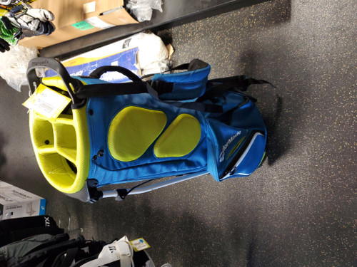Vist Large View of Product Image Which is Used Taylormade FLEX TECH STAND BAG Mens Stand Bag Royal Blue