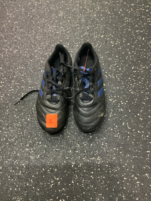 Vist Large View of Product Image Which is Used Adidas Soccer Cleats Black Junior 02