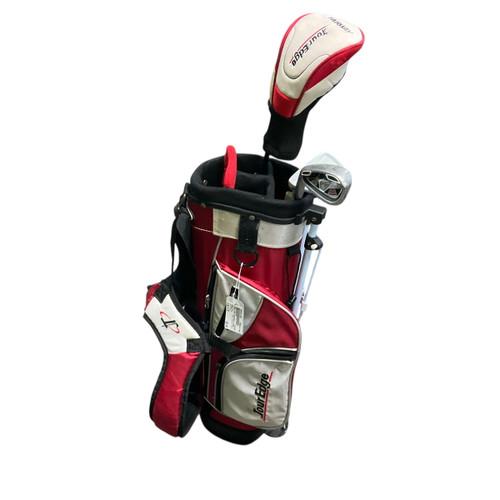 Used Tour Edge BAZOOKA HTMAX-J Jr Package Set Ages 4-5 LH Red 4 Piece 11484-S000281500