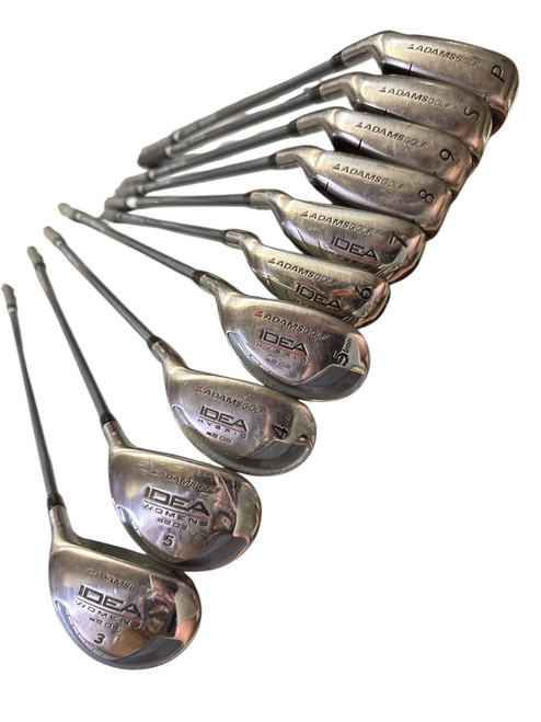 Vist Large View of Product Image Which is Used Adams Golf IDEA A2 OS Womens Iron Set LH 3I-SW 11732-S000353902