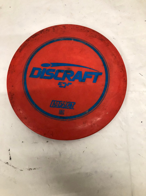 Used Discraft IMPACT Disc Golf Mid Range Orange 150g 11668-S000108941