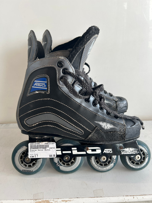 Vist Large View of Product Image Which is Used Mission Senior Rec Fitness Skates Black Senior 7