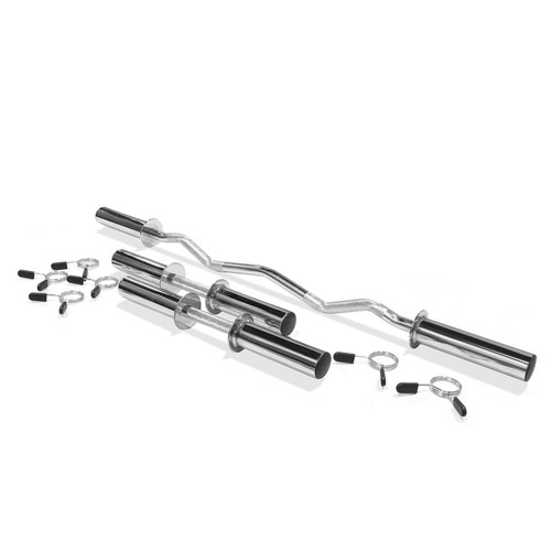 Vist Large View of Product Image Which is New CURL BAR W/ DB HANDLES SET