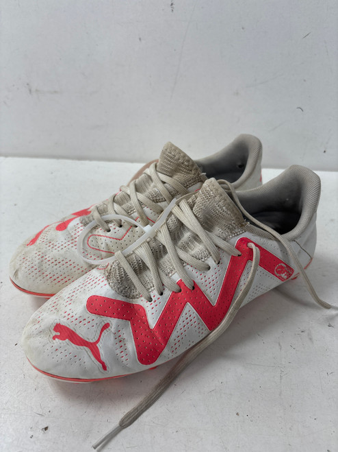 Vist Large View of Product Image Which is Used Puma FR Soccer Cleats White Junior 05 11891-S000303096