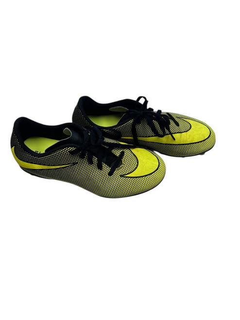 Vist Large View of Product Image Which is Used Nike Soccer Cleats Yellow Junior 03.5 11863-S000022400
