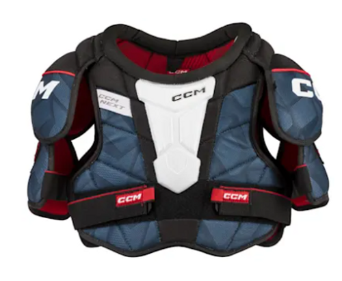 Vist Large View of Product Image Which is New CCM Next Hockey Shoulder Pads - Junior 11809-96ICCMNEXTSHOULDE
