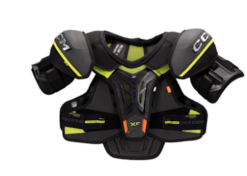 Vist Large View of Product Image Which is New CCM Tacks XF Hockey Shoulder Pads - Junior 11809-96ICCMTACKSXFSHOU