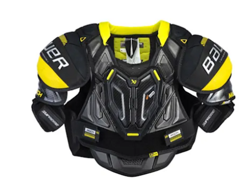 Vist Large View of Product Image Which is New Bauer Supreme Mach Hockey Shoulder Pads - Junior 11809-96ISUPREMEMACHSHJR