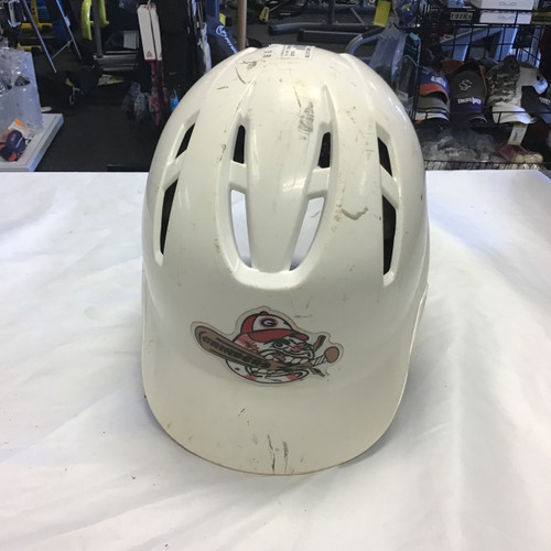 Used Demarini WTD5404WHLX Batting Helmet No Mask White XL 11730-S000065168