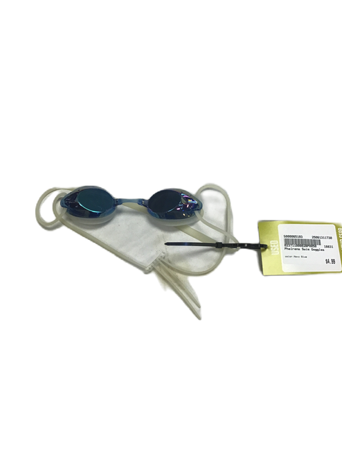 Used Swim Goggles Navy Blue 11730-S000065193