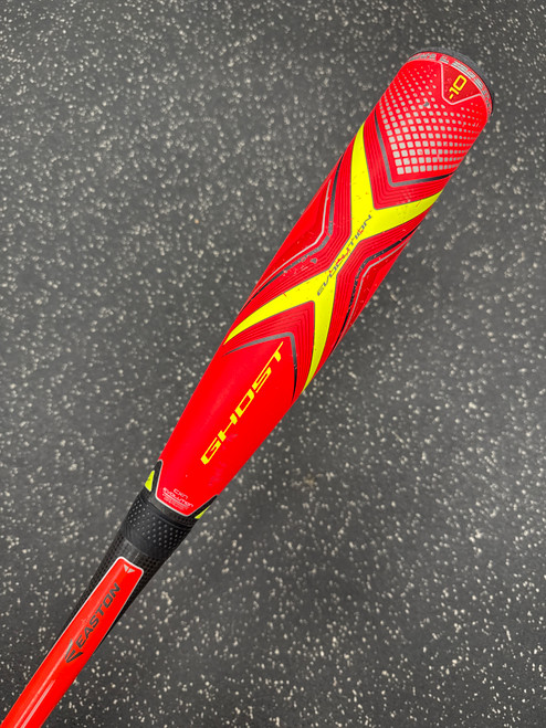 Used Easton GHOST X EVOLUTION BB/SB USA 2 5/8 Bat 28" 10558-S000236943