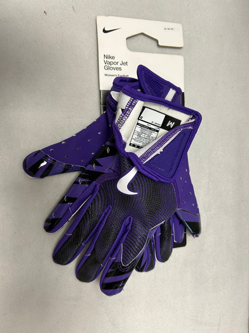 Used Nike VAPOR JET GLOVES FB Gloves Purple MD 11490-S000262319