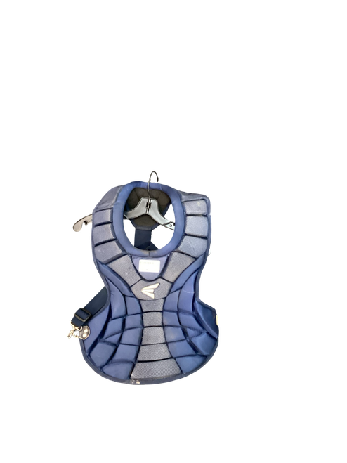 Vist Large View of Product Image Which is Used Easton ELITE X Catchers Chest Protector Navy Blue Intermed