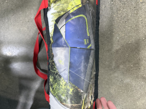 Vist Large View of Product Image Which is Used Coleman SUNDOME 4 PERSON TENT Multi-person & Family Tent Royal Blue 4-person