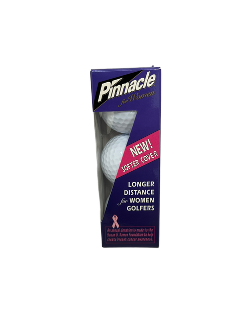 Used Pinnacle For Women 3 Ball - Golf Ball Sleeve 11692-S000137159