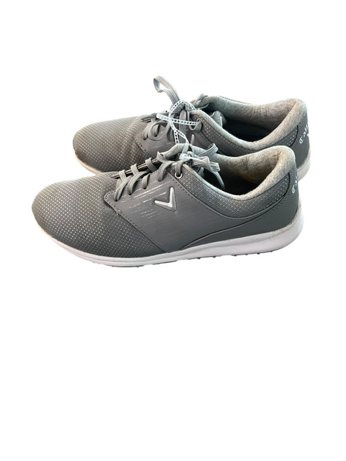 Vist Large View of Product Image Which is Used Callaway women’s Golf Shoes Grey Senior 9