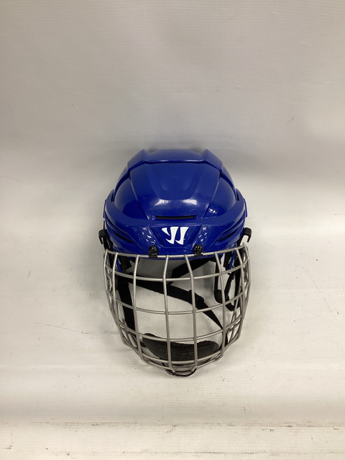 Used Warrior COVERT PX2 Helmet Cage Combo Royal Blue MD 11851-S000032851
