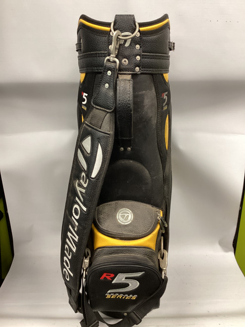 Vist Large View of Product Image Which is Used Taylormade R5 SERIES STAFF BAG Mens Cart Bag Black 11851-S000032909
