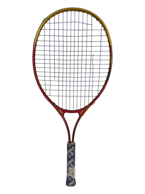Vist Large View of Product Image Which is Used Prince POPSHOT 8 Junior Tennis Racquet Red 23"