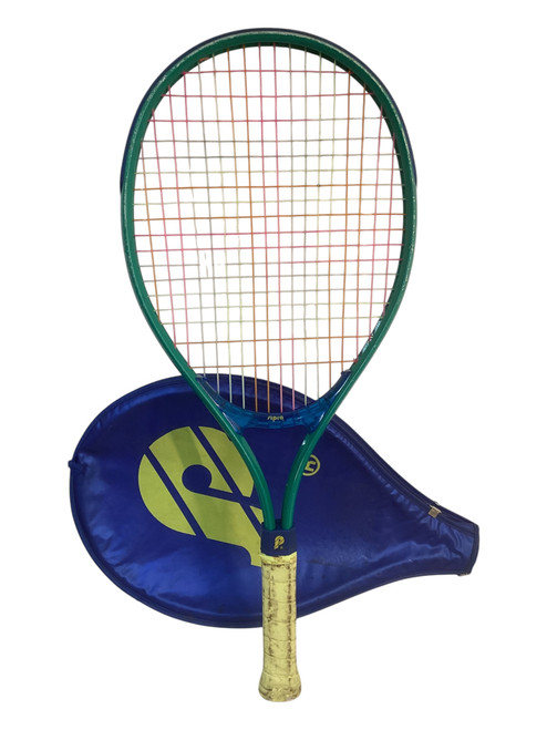 Vist Large View of Product Image Which is Used SIPRO Junior Tennis Racquet Green 21"