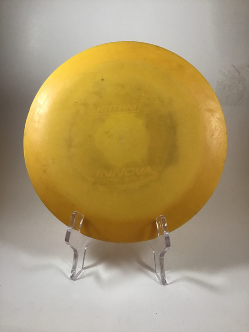 Used Innova STAR KATANA Disc Golf Driver Yellow 163g 10105-S000284008
