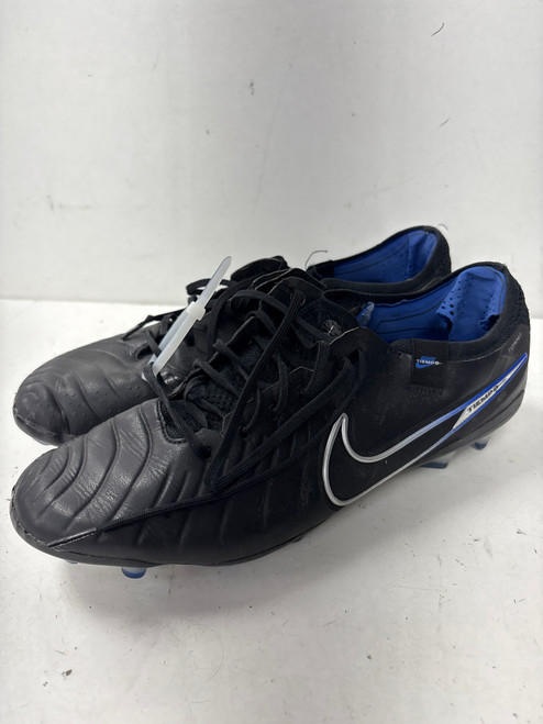 Vist Large View of Product Image Which is Used Nike TIEMPO FLYKNIT Soccer Cleats Black Senior 11 11891-S000303202