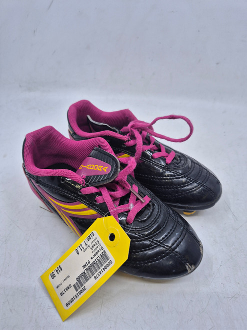 Vist Large View of Product Image Which is Used Diadora PINK Soccer Cleats Black Youth 11.0 10589-S000414378