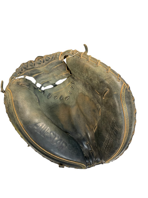 Vist Large View of Product Image Which is Used All-Star CM3000 MBK BB/SB Catchers RH Throw Black 34"