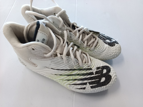 Used New Balance LAX Cleats Mens White Senior 6.5 11779-S000196153
