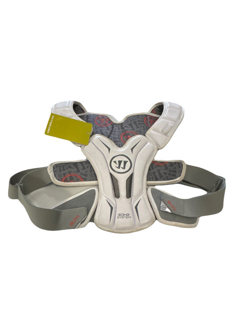 Vist Large View of Product Image Which is Used Warrior Burn Lacrosse Should Pads YTH S/M