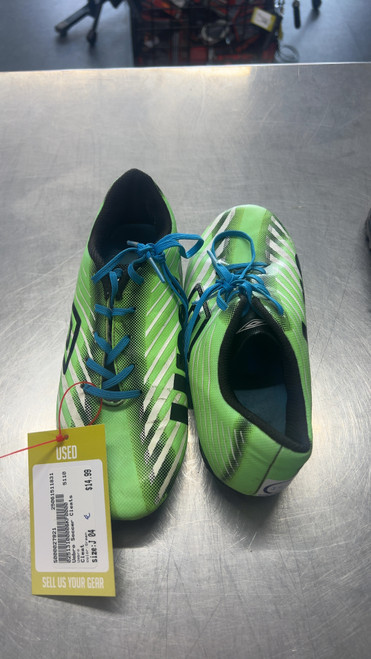 Used Umbro Soccer Cleats Green Junior 04 11831-S000027921