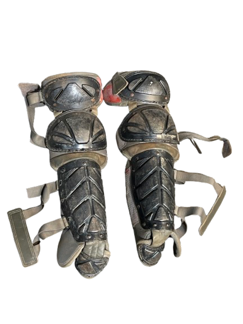Used Adidas ADIDAS CATCHERS SHIN GUARDS Catchers Leg Guards Black Junior 11843-S000015233