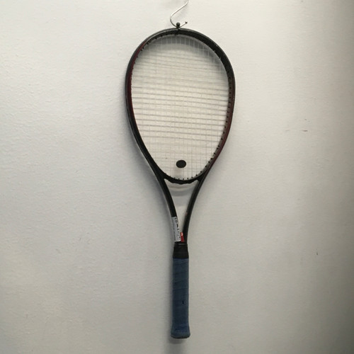 Vist Large View of Product Image Which is Used KINETIC Adult Tennis Racquet Red 4 3/8"
