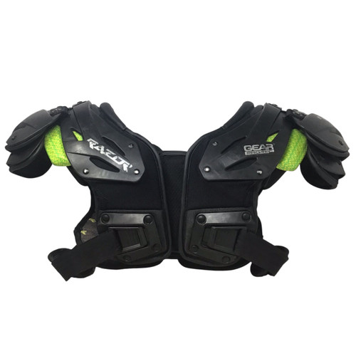 Vist Large View of Product Image Which is Used Pro-Tec GEAR PRO TEC FB Shoulder Pads Black MD
