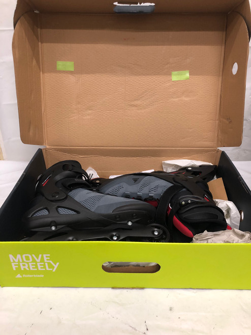 Vist Large View of Product Image Which is Used NEW MACROBLADE 84 Senior Roller Quad Skates Black Senior 9