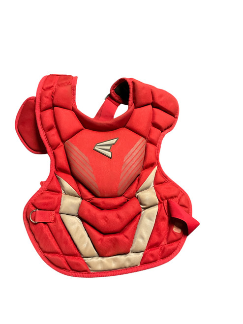 Used Easton EASTON GAMETIME RED CHEST PROTECTOR Catchers Chest Protector Red Youth 11838-S000042367