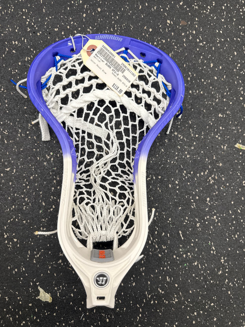 Vist Large View of Product Image Which is Used Warrior BURN XP2-0 Mens Lacrosse Head Royal Blue