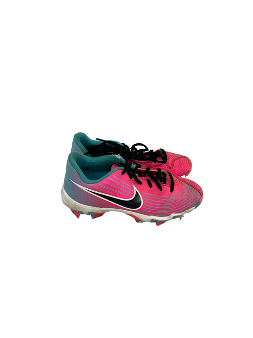 Used Nike Hyperdiamond 3 Jr 3 Pink Softball Cleats 11692-S000137243