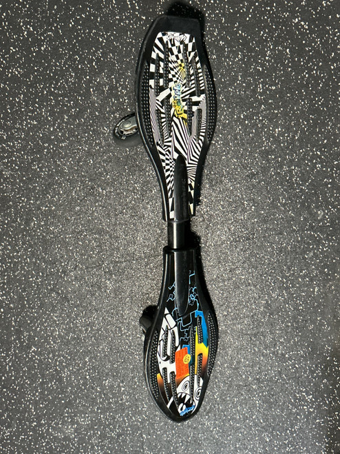 Vist Large View of Product Image Which is Used The Wave THE WAVE RIPSTICK Complete Skateboard Black Regular