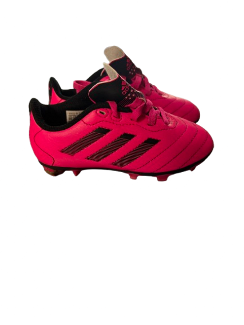 Vist Large View of Product Image Which is Used Adidas Soccer Cleats Pink Youth 10.0 11843-S000015280