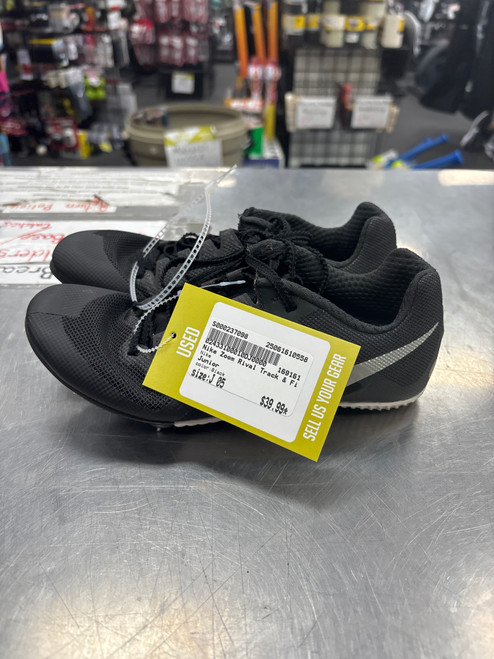 Used Nike Track & Field Cleats Jr Black Junior 05 10558-S000237098
