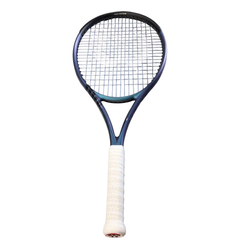 Vist Large View of Product Image Which is Used Wilson ULTRA V4 Adult Tennis Racquet Navy Blue Unknown