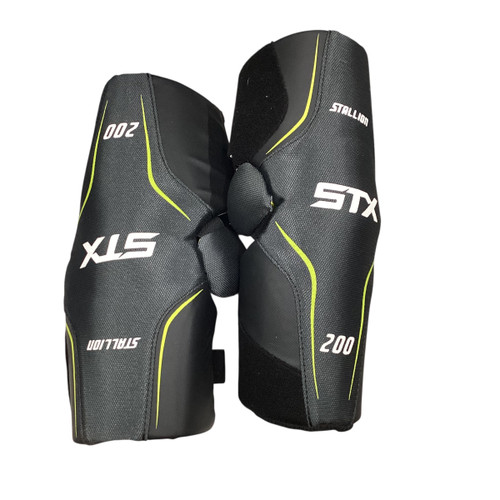 Used STX 200 ARM PAD Lacrosse Arm Pads/Guards Black LG 11760-S000077205