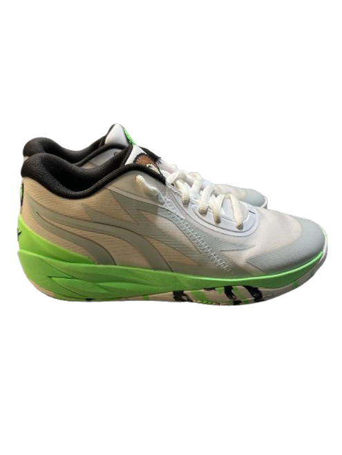 Used Puma Basketball Shoes M White Senior 7.5 11843-S000015287