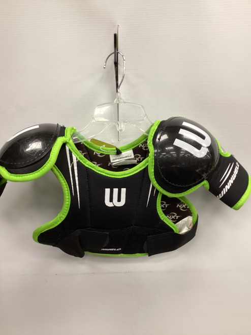 Vist Large View of Product Image Which is Used WinnWell NXT Youth Shoulder Pads SM 11851-S000032994